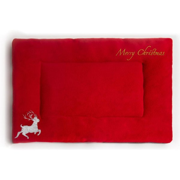 Tema NavideñO Mascota Gato Perro Cama Colchoneta Suave CáLida Gruesa Perrera Jaula Colchoneta Sofá Para PequeñO Mediano Grande-image