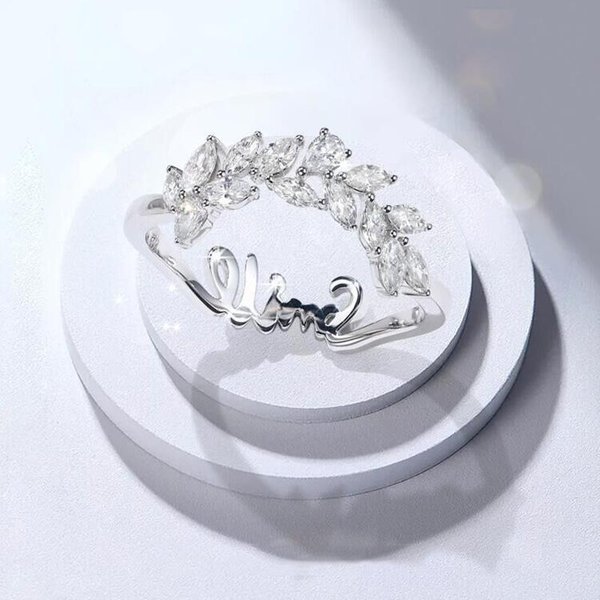 Anillo JaponéS De Lujo Ligero Anillo De Oro De 18K Con Diamantes Para Mujer Dos Formas De Uso Anillo De Diamantes Sonrisa Estilo Fresco PequeñO No. 10-image