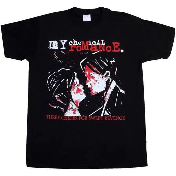 My Chemical Romance Three Cheers For Sweet Revenge Koszulka Z KróTkim RęKawem S Gray-image