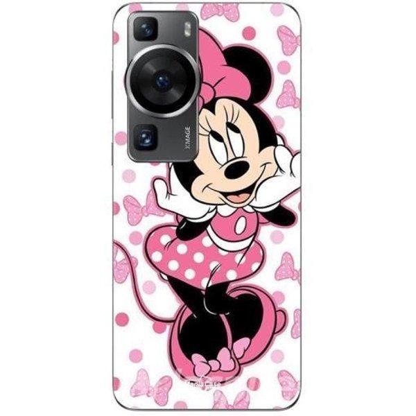 Funda - Disney - Minnie Mouse - Huawei P60 - Flexible - Rosa - Dibujos Animados Color Rosa-image
