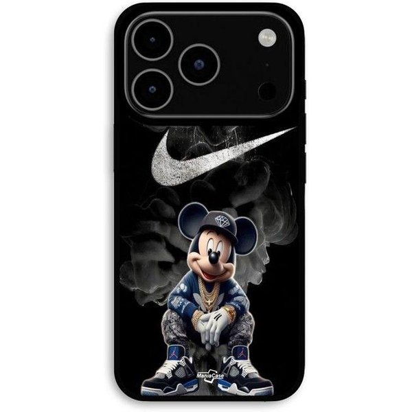 Funda Para Iphone 17 Pro Max Nike Mickey Jordan Maniacase Negro-image