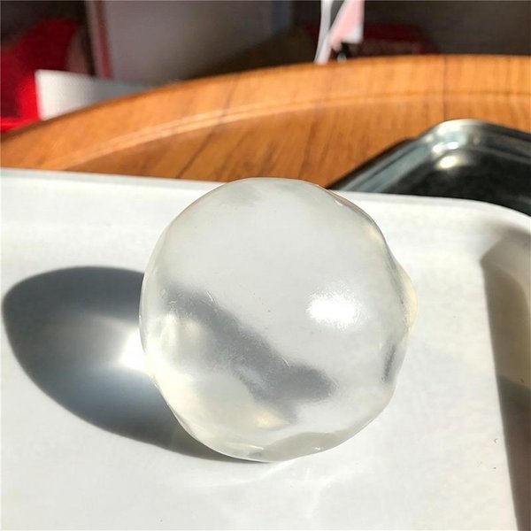 Zabawka Vaseline Squishy Przezroczysta Bez Odbicia Galaretkowa Konsystencja PiłEczka OdstresowująCa KształTowalna Zabawka Fidget OdstresowująCa Do ŚCiskania RęKą Orange-image