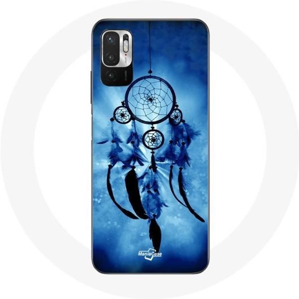Funda - Xiaomi - Redmi Note 10 5G - AtrapasueñOs - Flexible - ProteccióN SintéTica Azul-image