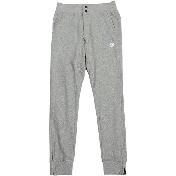 Nike Seria Sport Lifestyle Jednokolorowe CiepłE Dzianinowe Spodnie Codzienne MęSkie Spodnie Jasnoszare 587599-063 M Gray-image