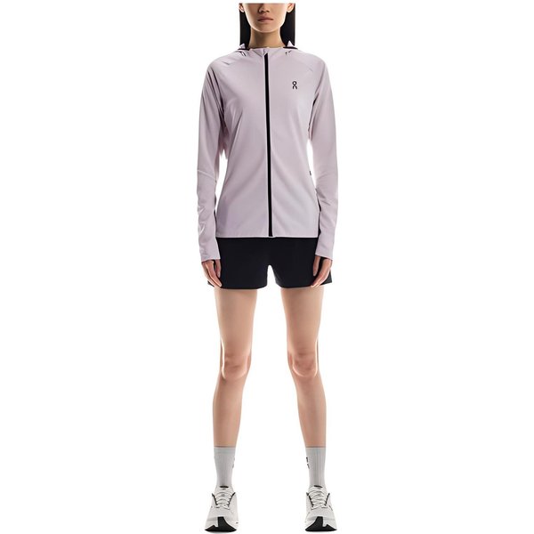 Bluza Z Kapturem ON Climate Wygodna Modna Wszechstronna Kurtka Z DłUgim RęKawem Damskie Kurtki Lotus-RóżOwy 1WE10331929 L Gray-image
