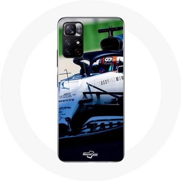 Funda - Maniacase - Xiaomi Redmi Note 11S 5G - Flexible - Pierre Gasly - FóRmula 1 Blanco-image