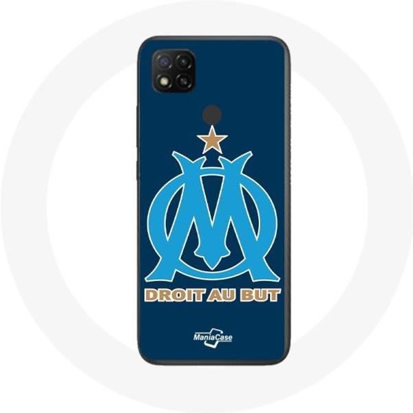 Funda - Maniacase - Xiaomi Redmi 9C - Olympique De Marsella - Flexible - ProteccióN SintéTica Azul-image
