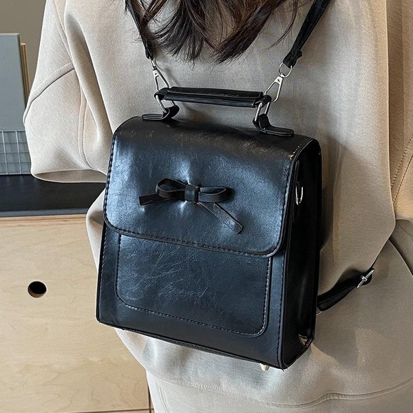 Mochila Nicho De Alta Gama Para Mujer Nueva Moda Bolso Bandolera VersáTil Para Mujer Bolso De Hombro Nicho Ins Para Mujer Gray-image