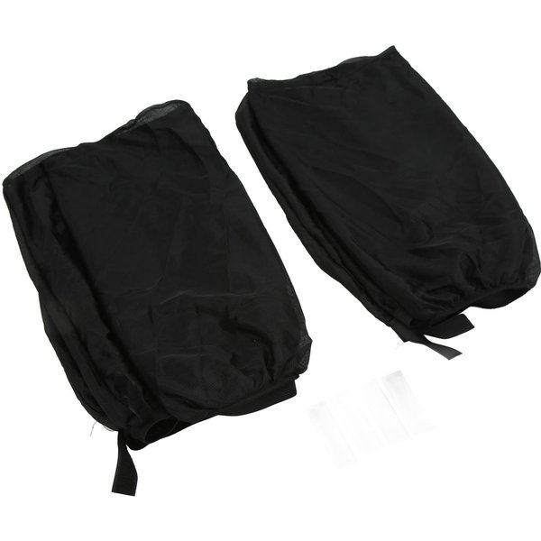 Pantallas Para Ventana Trasera De Coche Cubierta Parasol Transpirable ProteccióN UV Mosquitera Privacidad Cortina Para Bebé Black-image