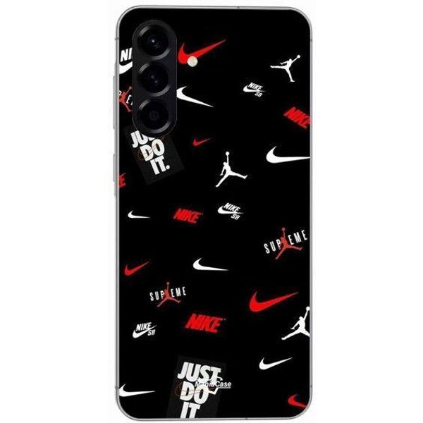 Funda - Nike Jordan - Samsung Galaxy A26 - Silicona - Flexible - Negra Negro-image