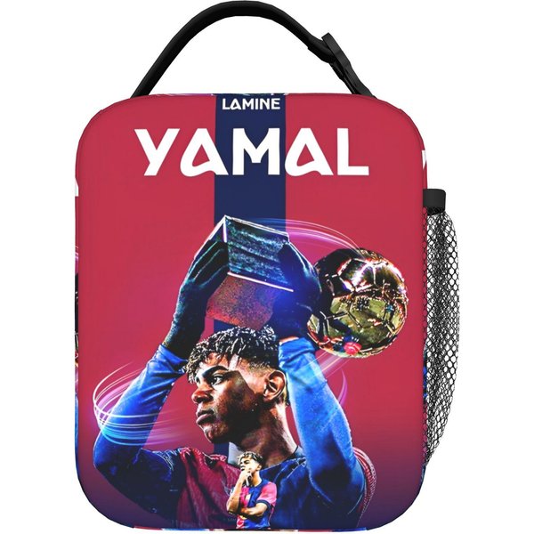 Bolsa De Almuerzo Aislada Lamine Y-Yamal Contenedor De Comida A Prueba De Fugas Bolsa TéRmica Bolso Tote Fiambrera Escolar Almacenamiento De Alimentos Para Exteriores One Size-image