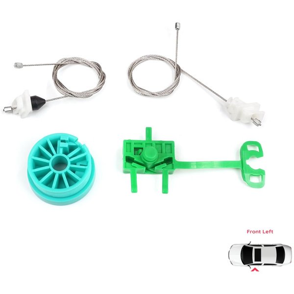 BWR5281 Kit De ReparacióN De Elevalunas EléCtrico Puerta Delantera Izquierda Para Fiat Punto MK2 188 188AX 1999-2005 3/5 Puertas 0046536312-image