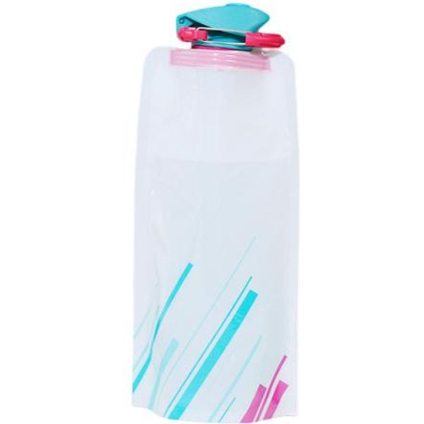 Suministros Que Acampan De La Botella De Agua Plegable Flexible Resistente Al Calor Libre De BPA De La CategoríA Alimenticia-image