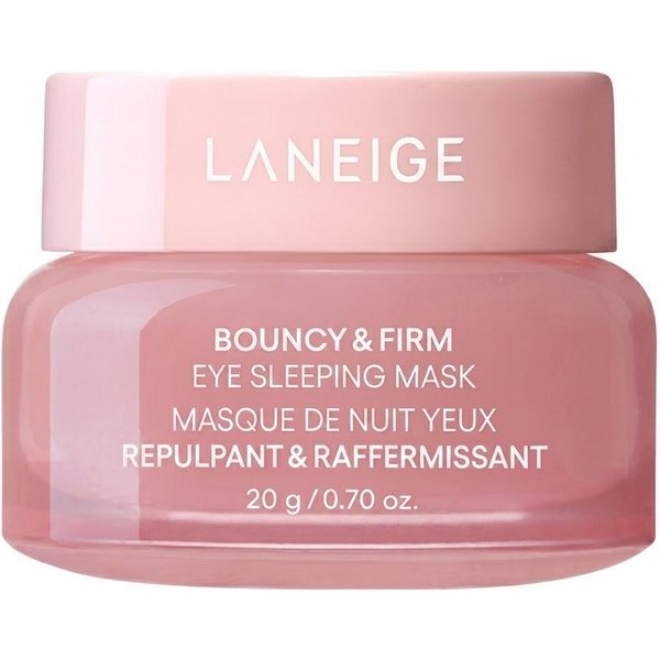 Laneige Bouncy & Firm Maska Na Noc Pod Oczy NawilżAjąCa I UjęDrniająCa PielęGnacja Oczu Na Noc 20G White-image