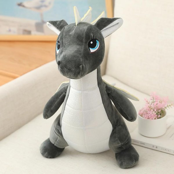 40/60/80 Cm Kawaii Dinozaur Pluszowa Lalka Wypchana Zabawka Dino Dzieci Przytulane Zwierzę Smok Pluszowe Poduszki KreskóWkowy Prezent Dla Dzieci 60Cm-image