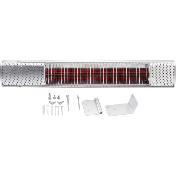 1500W Elektryczny Grzejnik Powietrzny Na Podczerwień Do MontażU Na ŚCianie Wodoodporny Grzejnik Patio-image