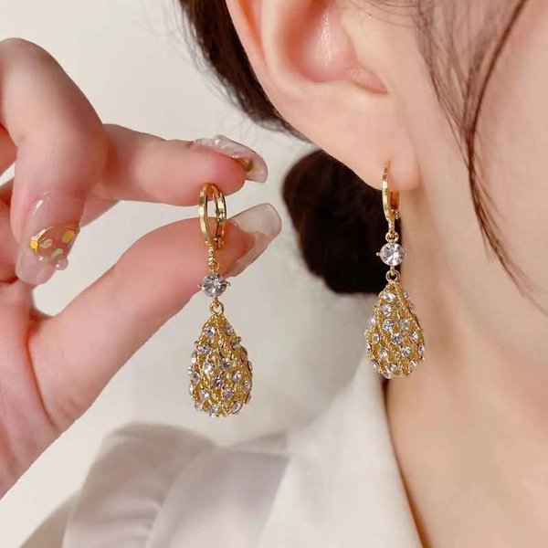 Pendientes Redondos De Color Oro De Moda Para Mujer Pendientes GeoméTricos Trendy De Boda Compromiso RomáNticos Pendientes Fiesta NiñAs JoyeríA CláSica-image