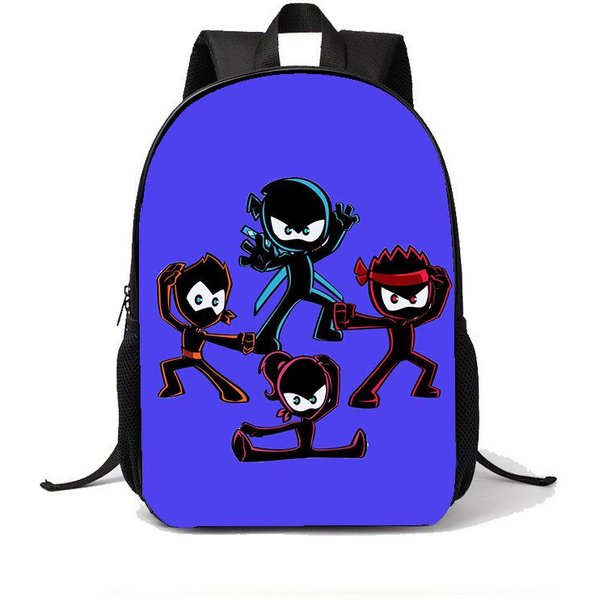 Ninja Kidz Plecaki ChłOpcy I Dziewczynki Uczeń Prezent Urodzinowy Dziecko Torby Szkolne DużA Pojemność Kemping WytrzymałY Plecak-image