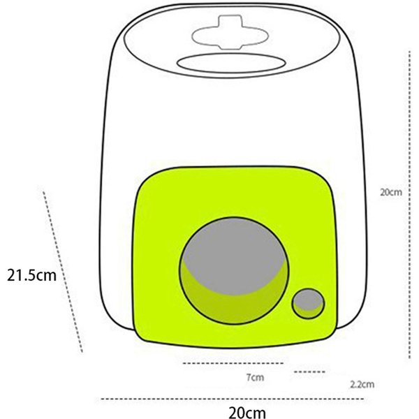 MáQuina Lanzadora De Pelotas Para Perro MáQuina Lanzadora Interactiva De Pelotas De Tenis Para Interior Exterior-image