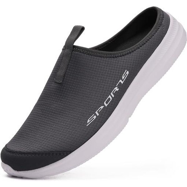 Letnie PółKapcie Dla MężCzyzn Modne MęSkie Buty Na Co Dzień Z PłAską Podeszwą Buty Z MięKką Podeszwą MęSkie Trampki 42 Black-image