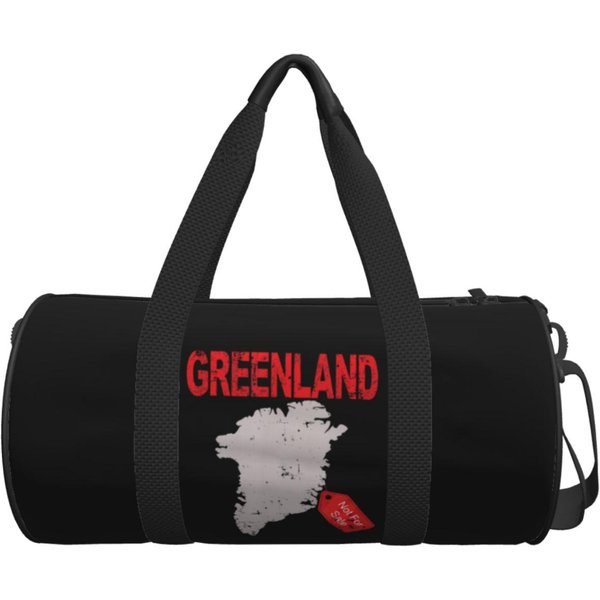 Bolsa De Viaje Para Hombre Y Mujer Groenlandia No Está A La Venta Bolsa De Gimnasio De Groenlandia Bolso De Mano Grande Con DiseñO Exterior Bolsa Deportiva GráFica Para Entrenamiento-image