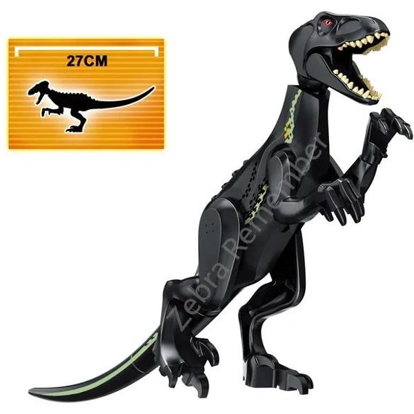 Jurassic World 2 Figuras De Dinosaurios Tiranosaurio Rex Indominus Rex I-Rex Indoraptor Bloques De ConstruccióN Juguetes Para NiñOs Compatibles-image
