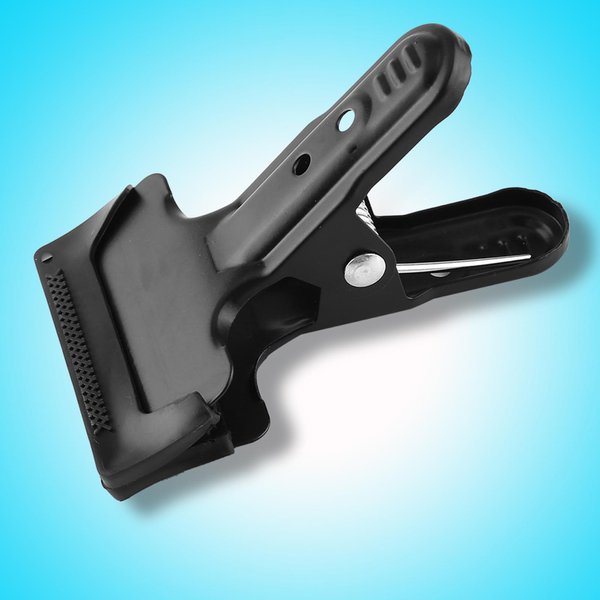 Estudio FotográFico Pinza MetáLica De Resorte De Alta Resistencia Clip Para Fondo De FotografíA Fondos Gray-image