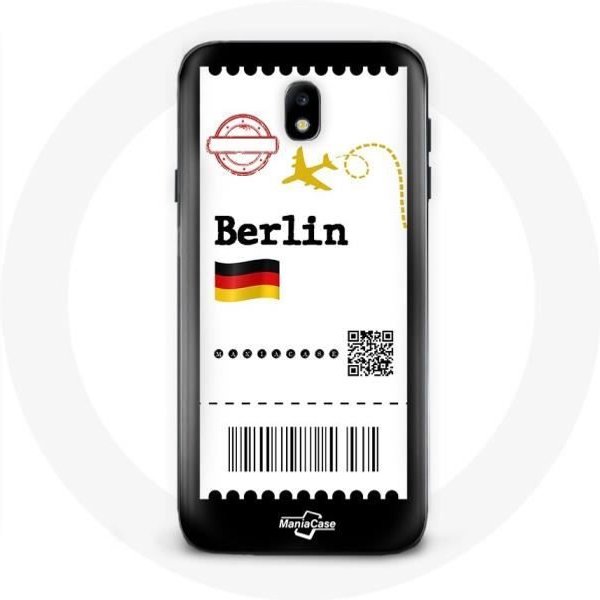 Funda Samsung Galaxy J3 2017 Billete De AvióN BerlíN-image