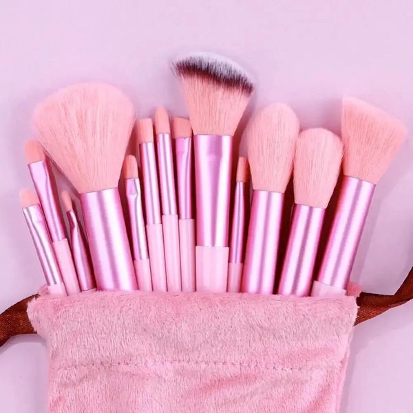 Juego De Brochas De Maquillaje Suaves Y Esponjosas, Profesionales, Para Base De Maquillaje, Polvos, Sombras De Ojos, Brochas Kabuki Para Difuminar, Herramienta De Belleza Para Maquillaje-image