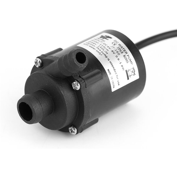 6V 150L H Micro Bomba De Agua Sumergible Sin Escobillas Bomba De RefrigeracióN Del Motor USB GD-image