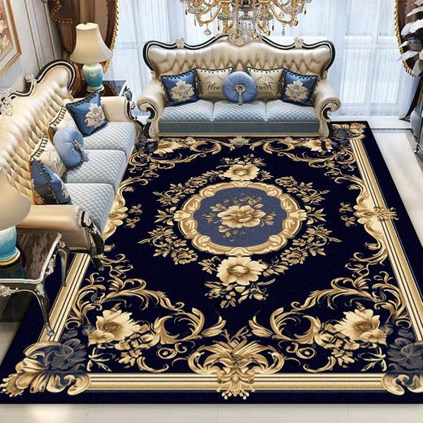 DużY Rozmiar Dywan Perski Salon Luksusowa Dekoracja Dywany Pod Sofę 200X300Cm Dom Sypialnia Szatnia MięKka Mata PodłOgowa AntypośLizgowa 120*160Cm-image
