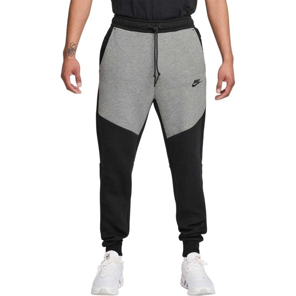 Pantalones De CháNdal Nike Tech Fleece Para Hombre XS Gris/Negro-image