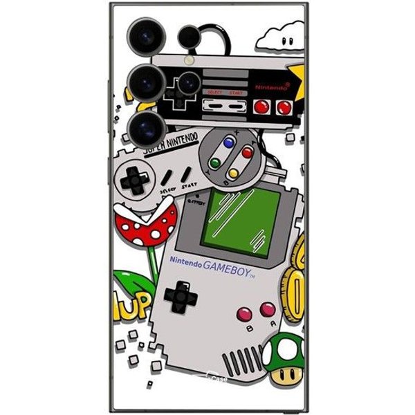 Coque De TéLéPhone - Maniacase - Samsung Galaxy S24 Ultra - Souple - Silicone - Vintage Nintendo-image
