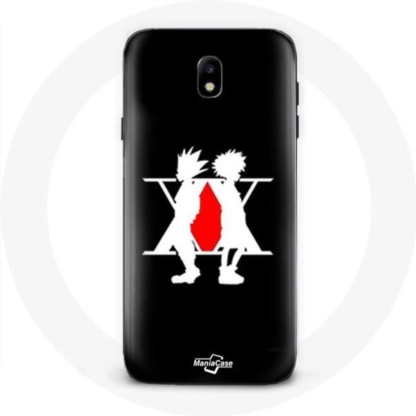 Funda - Maniacase - Samsung Galaxy J7 2017 - Flexible - Logo Manga - Negro Negro-image