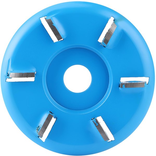 Disco De Tallado De Madera De Seis Dientes, Disco De Fresado, Herramienta De Grabado Para Bandejas De Té Y CarpinteríA-image