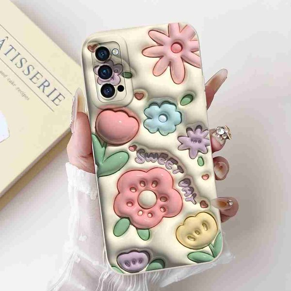 Etui Do Oppo Reno4 Pro 5G CPH2089 Luksusowe Artystycznie Malowane Pokrowiec Na Telefon Oppo Reno4 Reno 4 Pro 5G OsłOna MięKki Pokrowiec Oppo Reno4 Pro-image