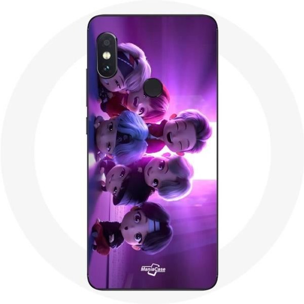 Funda Para Xiaomi Redmi Note 5 AI CáMara Dual BTS Tinytan AnimacióN PóSter RM Jin Suga J-Hope Jimin V Y Jungkook Mic Drop-image