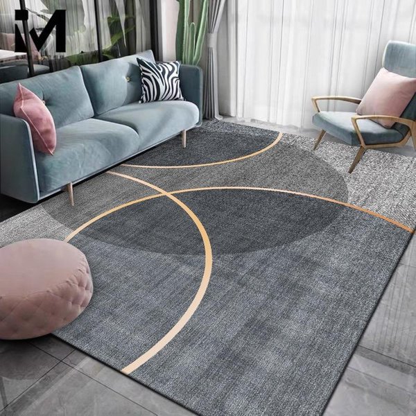 Dywan Light Luxury Dywan Do Salonu DużY Obszar Nowoczesny Minimalistyczny Dywanik Na PodłOgę Do Sofy Stolika Kawowego I Sypialni Dekoracja Domu 40X60Cm-image