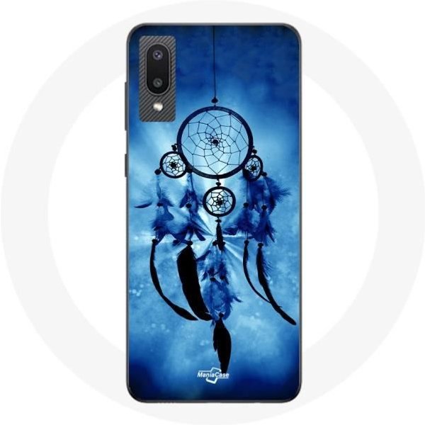 Funda - Samsung - Galaxy A02 - AtrapasueñOs - Flexible - ProteccióN SintéTica Azul-image