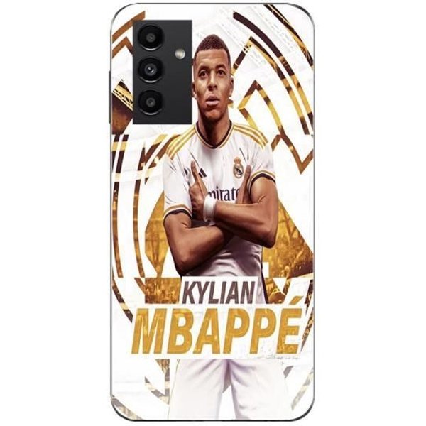 Funda Maniacase Para Samsung Galaxy A14 5G Con Fondo De Pantalla De Kylian Mbappé Y CelebracióN Del Real Madrid-image