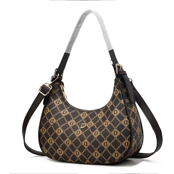 Bolso Nuevo Para Mujer Underarm Tendencia De Moda Bolso De Mujer Hombro ÚNico Bolso Cruzado Bolso De Mano De Gama Alta Mujer . Black-image