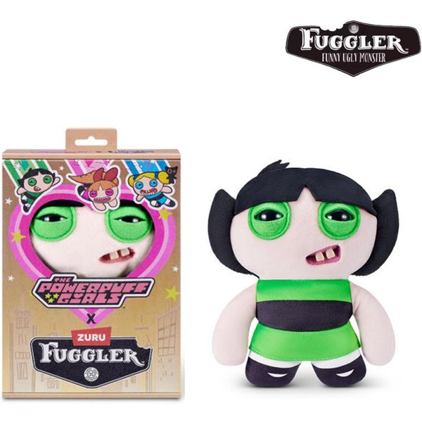 Fuggler Z Buntowniczkami Oryginalne Pluszaki Blossom Bubbles Buttercup Chuchu Demon Brzydki PotwóR Lalki Pluszowe Prezenty Black-image
