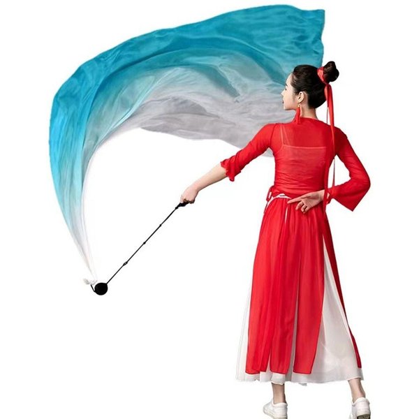 Cadena De Bola De Velos De Seda Para Mujer Danza Del Vientre Cinta De Velo De Seda Accesorios De Escenario Para Danza Del Vientre Bola Lanzada Accesorios De Danza Del Vientre Red-image