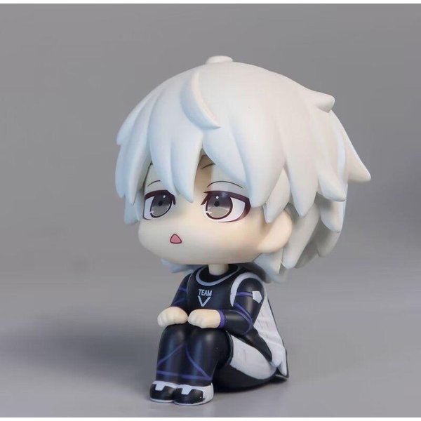 Blue Lock Chigiri Hyoma Nagi Seishiro Isagi Yoichi Bachira Meguru Look Up Model Figurki 10Cm No Box-image