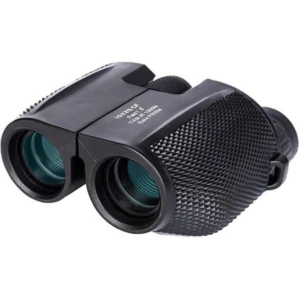 Binoculares 10X25 HD Mini Telescopio PortáTil Con Revestimiento BAK4 FMC Para Exteriores, ObservacióN De Aves, Caza, Viajes, Camping, Juegos De Pelota-image