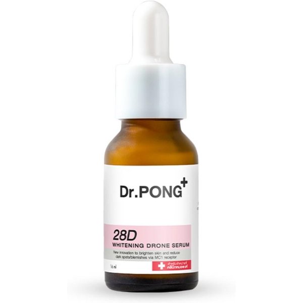 Dr.Pong+ 28D WybielająCe Serum Dronowe (Niacynamid + Wit C + Arbutyna) 16Ml. X 1/3 Szt. 16 Ml. Brown-image