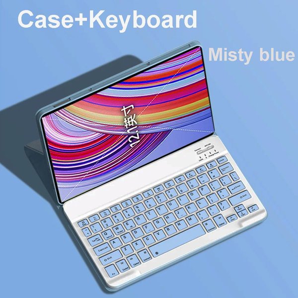 Etui Do Redmi Pad Pro 12,1 Cala, Pokrowiec Z Klawiaturą Do Poco Pad 12,1 Cala Arabic Keyboard-image