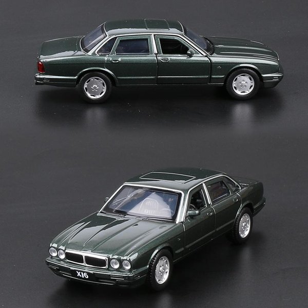 1:36 Jaguar Xj6 Model Samochodu Ze Stopu Metal Diecast Klasyczne Pojazdy Model Samochodu Wysoka Symulacja Pull Back Kolekcja Zabawka Dla Dzieci Prezent-image