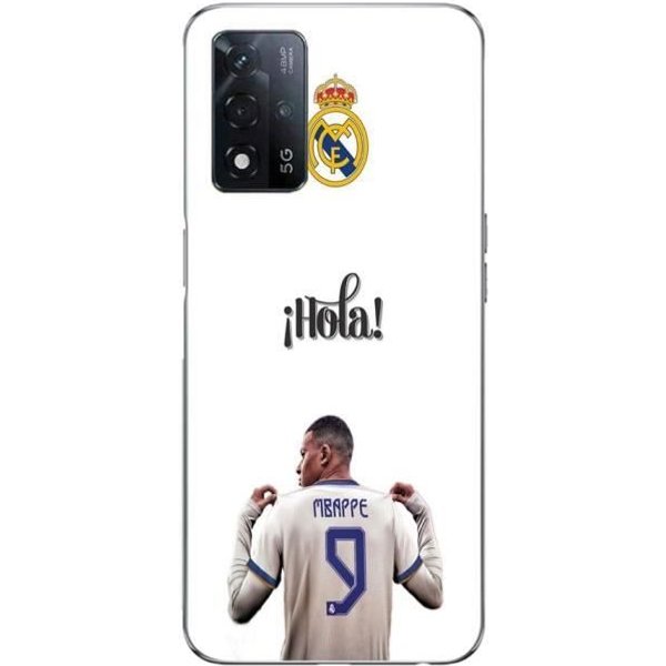 Coque Maniacase Pour Oppo A93S 5G Kylian Mbappe Real Madrid 9 Hola-image