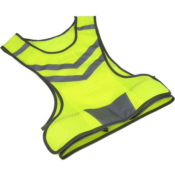 Chaleco De Seguridad Reflectante Ajustable De Alta Visibilidad Para Deportes Al Aire Libre Ciclismo Correr Senderismo-image